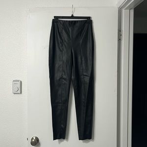 Zara Faux leather high waisted skinny pants | size small